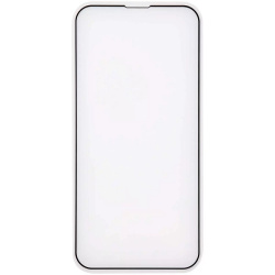 Стекло защитное для Apple iPhone 12/iPhone 13, черная рамка