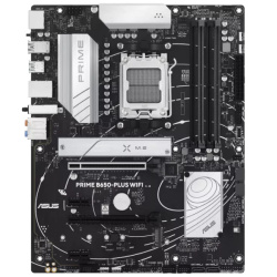 Материнская плата Asus PRIME B650-PLUS WIFI (LGA AM5, AMD B650, ATX, 4xDDR5 5200 МГц, 4xSATA, 2xM.2, 2хPCI-E x16, 2хPCI-E x1, HDM/DP, Wi-Fi, Bluetooth)