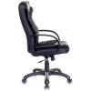 Кресло руководителя Бюрократ CH-839 черный Leather Black (экокожа, 120 кг, крестовина пластик, колесики пластик)