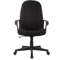  руководителя Бюрократ T-898 черный (ткань, до 180 кг, крестовина пластик, колесики пластик)