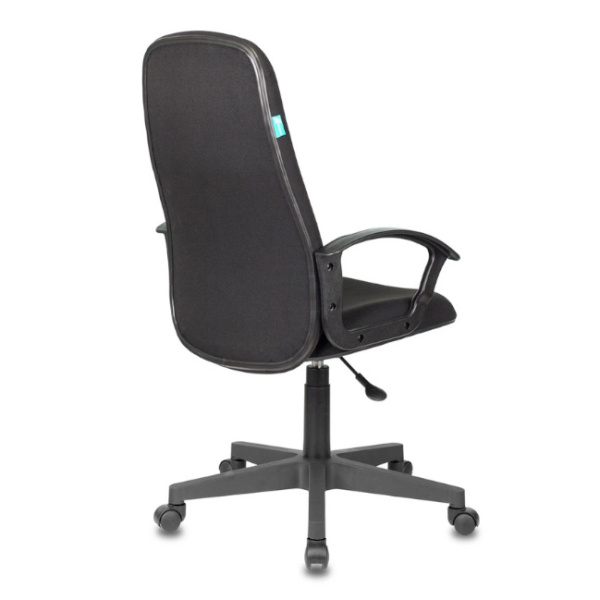 Кресло руководителя Бюрократ CH-808LT черный 3C11 (ткань, 120 кг, крестовина пластик, колесики пластик)