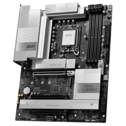 Материнская плата MSI PRO Z890-A WIFI LGA 1851, Intel Z890, ATX, 4xDDR5 6400 МГц, 4xSATA, 4xM.2, 3хPCI-E x16, HDMI, Wi-Fi, Bluetooth