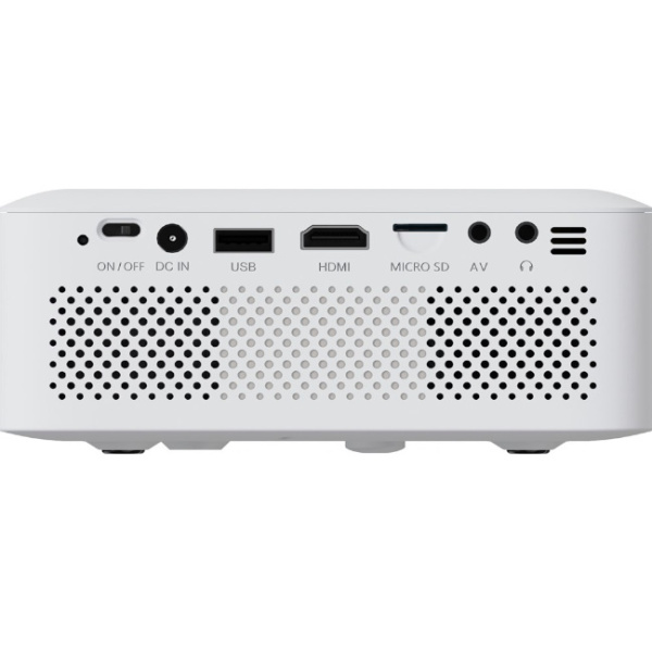 Проектор Cactus CS-PRE.08WT.WXGA белый (LCD, HD(1280x720), 1500 лм, 1000:1, HDMI/AV, колонки 3 Вт, ресурс лампы 30000 ч)