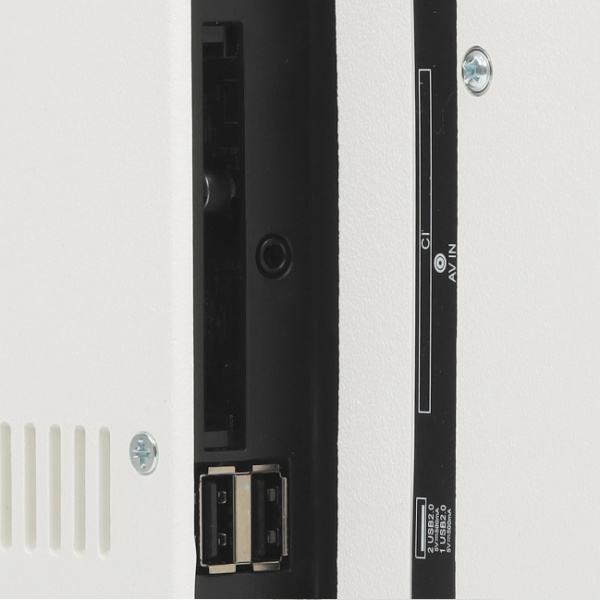 Телевизор 24" LEFF 24F691T белый