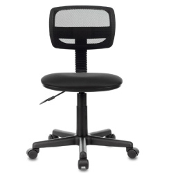 Кресло Бюрократ CH-299NX черный сиденье черный Neo Black (сетка/ткань,100 кг, крестовина пластик, колесики пластик)